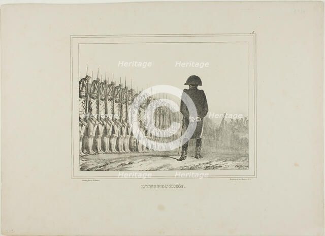 The Inspection, 1833. Creator: Auguste Raffet.