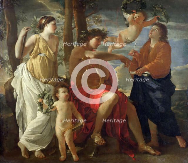 The Inspiration of the Poet, c. 1629-1630.