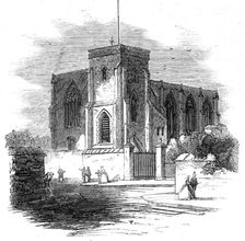 The Installation of Lord Palmerston as Lord Warden of the Cinque Ports: the Town-Hall, Dover... 1861 Creator: Unknown