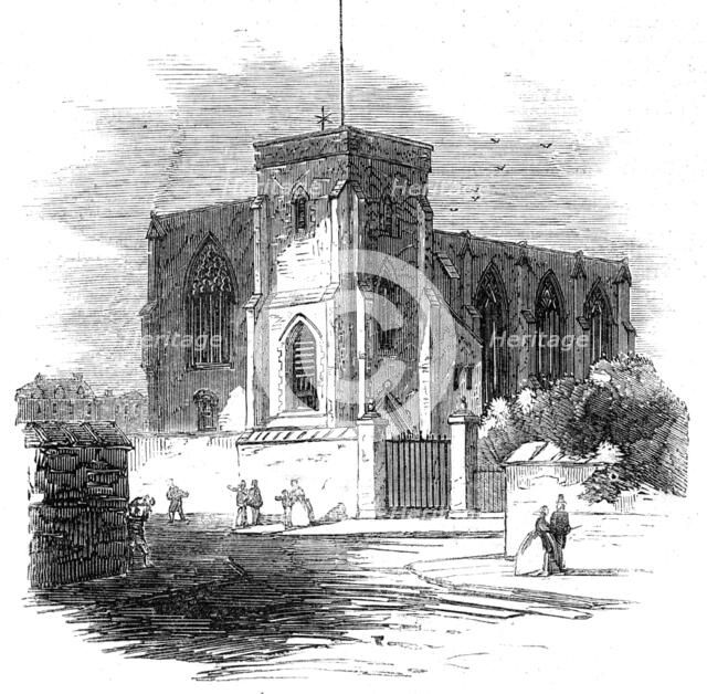 The Installation of Lord Palmerston as Lord Warden of the Cinque Ports: the Town-Hall, Dover... 1861 Creator: Unknown.