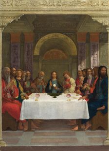 The Institution of the Eucharist, c.1490-1495. Creator: Ercole de Roberti, (Ercole Ferrarese) (c. 1450-1496)