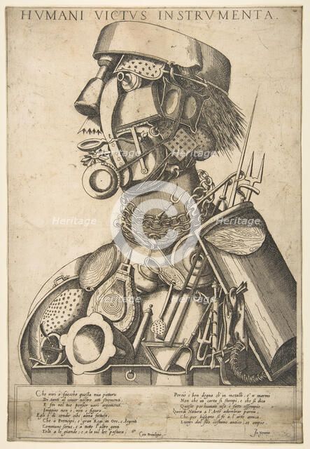 The Instruments of Human Sustenance (Humani Victus Instrumenta): Cooking, after 1569. Creator: Giovanni da Monte Cremasco.