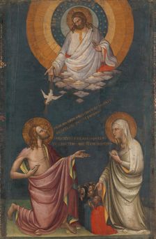 The Intercession of Christ and the Virgin, before 1402. Creator: Lorenzo Monaco