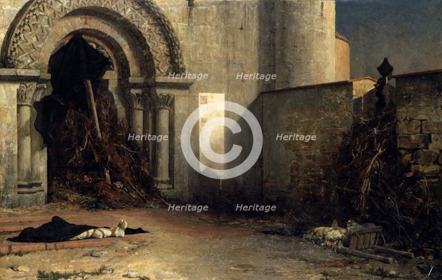 'The Interdict', 1875.  Artist: Jean-Paul Laurens