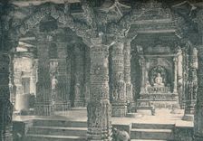 The Interior of a Jain Temple at Mount Abu in Rajputana c1903, (1904)