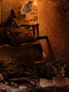 The Interior of the Tomb of King Casimir the Great, 1869. Creator: Jan Matejko