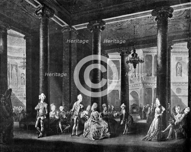 'The Interior of the Pantheon in Oxford Road', 1772.Artist: Richard Earlom