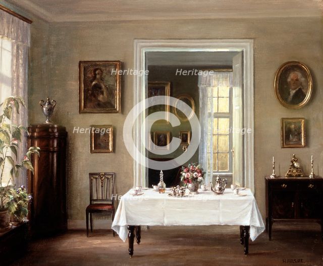 'The Interior', c1900-1940. Artist: Hans Hilsoe