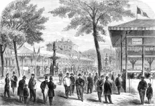 The International Cattle Show at Poissy, 1862. Creator: Unknown