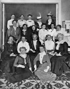 The international gathering of the women suffrage workers, 1914, (c1920)