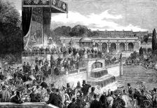 The International Exhibition: the chairmen of the juries..., 1862. Creator: Mason Jackson