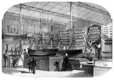 The International Exhibition: the Admiralty Department of the Naval Court, 1862. Creator: Smyth