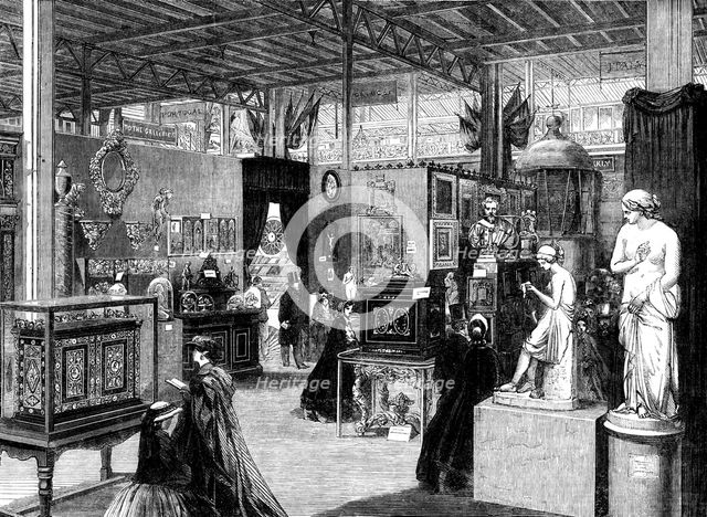 The International Exhibition: the Italian Court..., 1862. Creator: Unknown.
