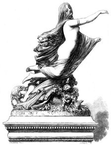 The International Exhibition: "The Sleep of Sorrow and the Dream of Joy"..., 1862. Creator: E. Skill