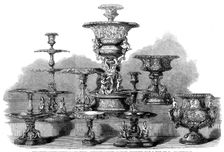 The International Exhibition: the Queen's Dessert Service, manufactured at the Royal..., 1862. Creator: Unknown