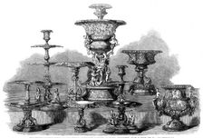 The International Exhibition: the Queen's Dessert Service, manufactured at the Royal..., 1862. Creator: Unknown