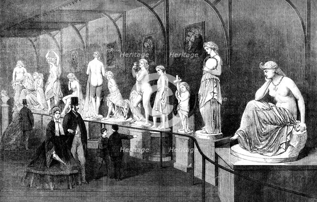 The International Exhibition: the Roman Court, 1862. Creator: Unknown.