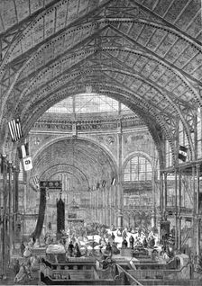 The International Exhibition: the Western Dome and Transept, from a photograph..., 1862. Creator: Unknown