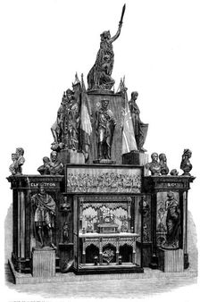 The International Exhibition: trophy of galvano-plastic works of art..., 1862. Creator: Unknown