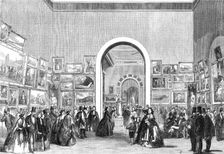The International Exhibition: view of the Picture-Gallery, looking east, 1862. Creator: Unknown