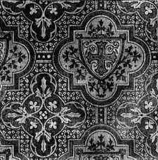 The International Exhibition - Wallpaper by Messrs. Scott, Cuthbertson and Co., 1862. Creator: Unknown