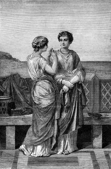 The International Exhibition: "A Confession", by E. J. Aubert, 1862. Creator: W Thomas