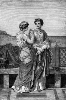 The International Exhibition: "A Confession", by E. J. Aubert, 1862. Creator: W Thomas