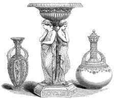 The International Exhibition: articles in Parian by W. H. Goss, 1862. Creator: Unknown