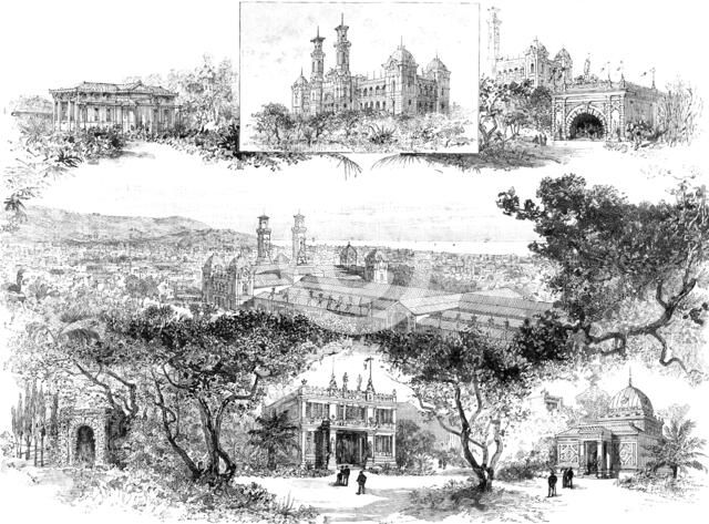 The International Exhibition at Nice, to be opened December 24, 1883. Creator: Unknown.