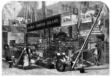 The International Exhibition: British Columbia and Prince Edward Island Courts..., 1862. Creator: Unknown