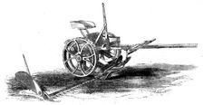 The International Exhibition: Cranston's Wood's grass-mowing machine, 1862. Creator: Unknown