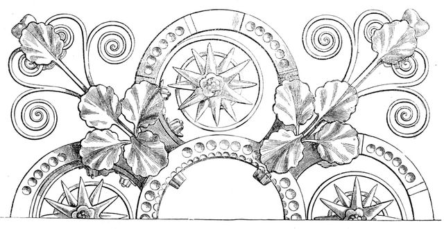 The International Exhibition: detail of the grille from the Hereford Screen, 1862. Creator: Unknown.