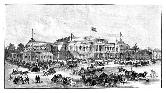 The International Exhibition, Dublin, Ireland, 1865. Artist: Unknown