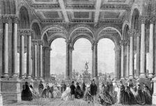 The International Exhibition: entrance to the Horticultural Society's Gardens from the..., 1862. Creator: Unknown