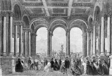 The International Exhibition: entrance to the Horticultural Society's Gardens from the..., 1862. Creator: Unknown