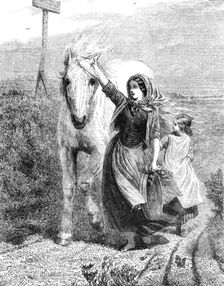 The International Exhibition: "Fetching the Old Mare Home" by F. W. Keyl, 1862. Creator: W Thomas