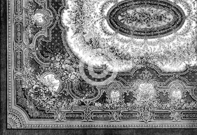 The International Exhibition - floral carpet, by J. Templeton and Co..., 1862. Creator: Unknown.