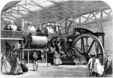 The International Exhibition: Great Sugar-Mill, by Mirrlees and Tait, of Glasgow, 1862. Creator: Unknown