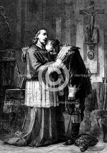 The International Exhibition - "L'Innominato", painted by Guardassoni, of Bologna, 1862. Creator: W Thomas.