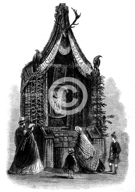 The International Exhibition - M'Dougall's Stall..., 1862. Creator: Unknown.