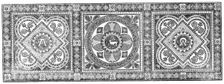 The International Exhibition: mosaic pavement by Minton, 1862. Creator: Unknown