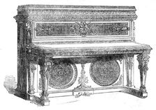The International Exhibition: oblique grand pianoforte by Collard and Collard, 1862. Creator: Unknown