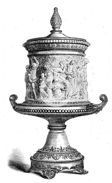The International Exhibition: porcelain from the Royal Factory at Berlin, 1871. Creator: Unknown.