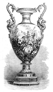 The International Exhibition: porcelain from the Royal Factory at Berlin, 1871. Creator: Unknown