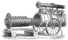 The International Exhibition: Ransome and Sims ten-horse power engine, 1862. Creator: Unknown