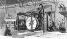 The International Exhibition: Samuelson's machinery for crushing and grinding linseed..., 1862. Creator: Unknown