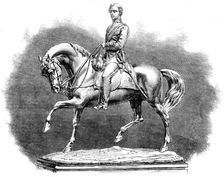 The International Exhibition: silver statuette of His Royal Highness the Prince of Wales, 1862. Creator: Unknown