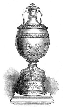 The International Exhibition: Spencer's patent magnetic purifying-filter, 1862. Creator: Unknown