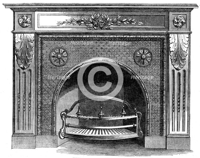 The International Exhibition: stove by Messrs. Feetham and Co., 1862. Creator: Unknown.