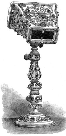 The International Exhibition: stereoscope by Mr. Emanuel, of Brook-street, 1862. Creator: Unknown